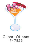 Cocktail Clipart #47826 by Leo Blanchette