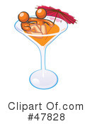 Cocktail Clipart #47828 by Leo Blanchette