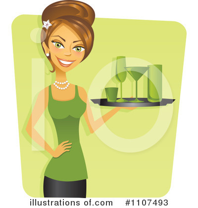 Royalty-Free (RF) Cocktails Clipart Illustration by Amanda Kate - Stock Sample #1107493