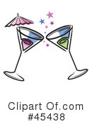 Cocktails Clipart #45438 by TA Images