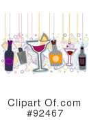 Cocktails Clipart #92467 by BNP Design Studio