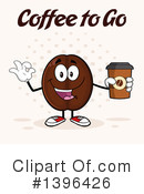 Coffee Bean Character Clipart #1396426 by Hit Toon