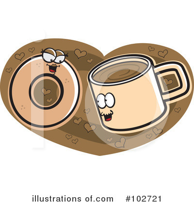 Royalty-Free (RF) Coffee Clipart Illustration by Cory Thoman - Stock Sample #102721