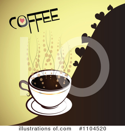 Royalty-Free (RF) Coffee Clipart Illustration by merlinul - Stock Sample #1104520