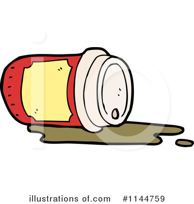 Royalty-Free (RF) Coffee Clipart Illustration by lineartestpilot - Stock Sample #1144759