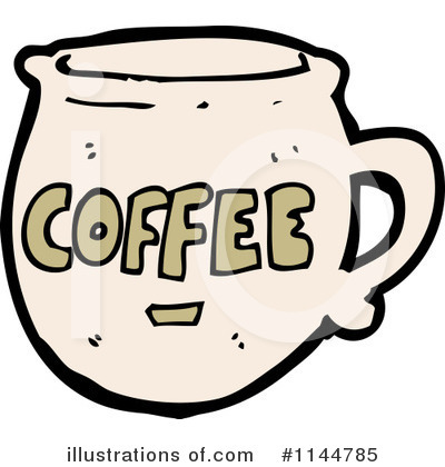 Royalty-Free (RF) Coffee Clipart Illustration by lineartestpilot - Stock Sample #1144785