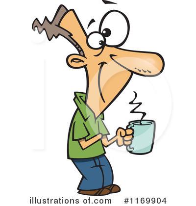 Royalty-Free (RF) Coffee Clipart Illustration by toonaday - Stock Sample #1169904