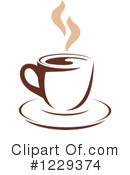 Coffee Clipart #1229374 by Vector Tradition SM