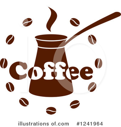 Coffee Beans Clipart #1241964 by Vector Tradition SM