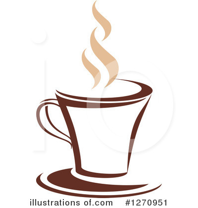 Royalty-Free (RF) Coffee Clipart Illustration by Vector Tradition SM - Stock Sample #1270951