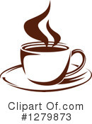 Coffee Clipart #1279873 by Vector Tradition SM