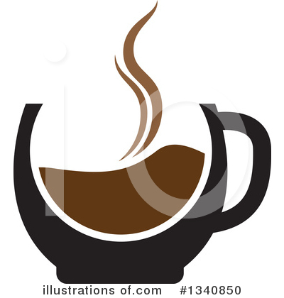 Coffee Cup Clipart #1340850 by ColorMagic