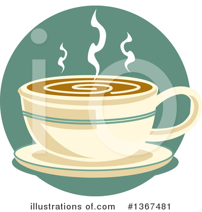 Royalty-Free (RF) Coffee Clipart Illustration by Andy Nortnik - Stock Sample #1367481