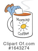 Coffee Clipart #1643274 by Johnny Sajem