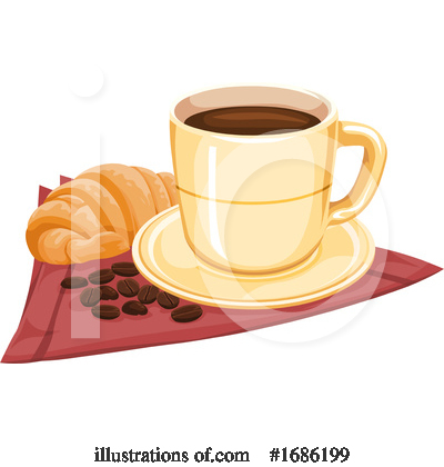 Croissant Clipart #1686199 by Morphart Creations