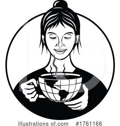 Coffee Cup Clipart #1761166 by patrimonio