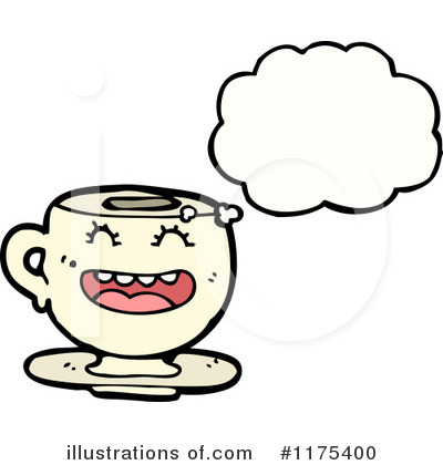Royalty-Free (RF) Coffee Cup Clipart Illustration by lineartestpilot - Stock Sample #1175400
