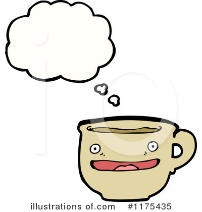 Royalty-Free (RF) Coffee Cup Clipart Illustration by lineartestpilot - Stock Sample #1175435