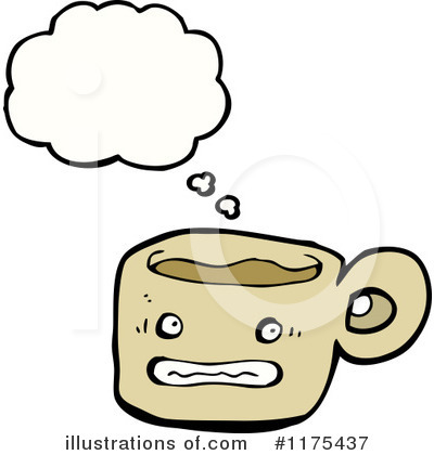 Royalty-Free (RF) Coffee Cup Clipart Illustration by lineartestpilot - Stock Sample #1175437