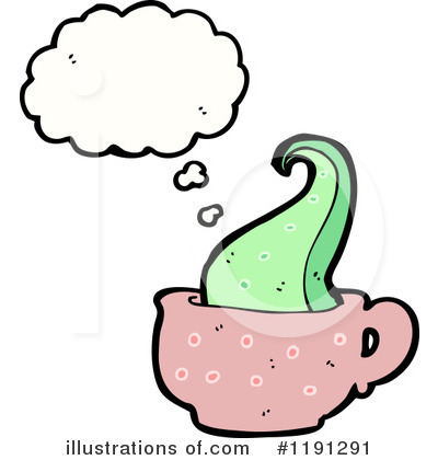 Royalty-Free (RF) Coffee Cup Clipart Illustration by lineartestpilot - Stock Sample #1191291