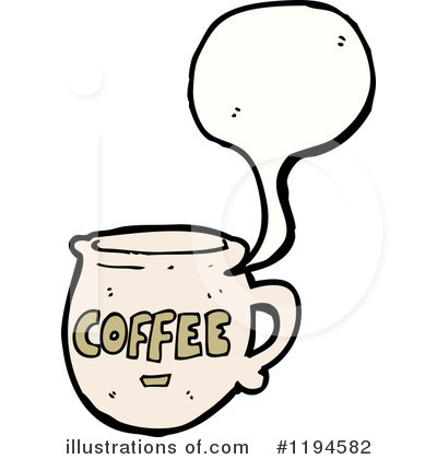 Royalty-Free (RF) Coffee Cup Clipart Illustration by lineartestpilot - Stock Sample #1194582