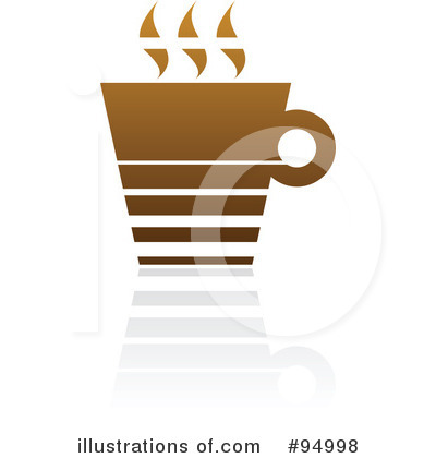 Royalty-Free (RF) Coffee Logo Clipart Illustration by elena - Stock Sample #94998