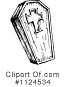 Coffin Clipart #1124534 by visekart