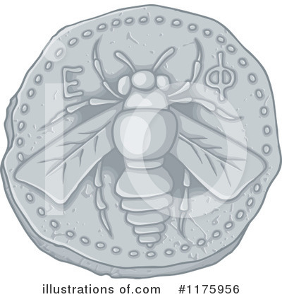 Royalty-Free (RF) Coin Clipart Illustration by Any Vector - Stock Sample #1175956