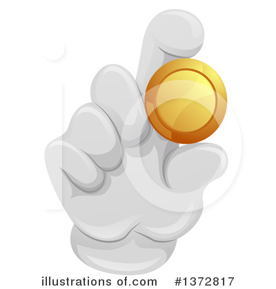 Coin Clipart #1372817 by BNP Design Studio