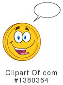 Coin Clipart #1380364 by Hit Toon