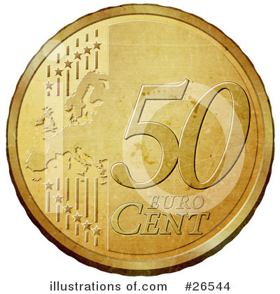 Euro Coin Clipart #26544 by beboy