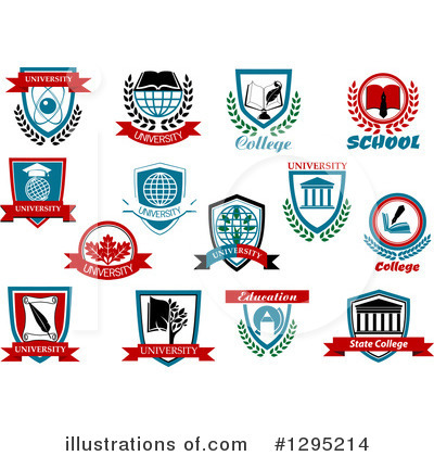 College Clipart #1295214 by Vector Tradition SM