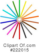 Colored Pencils Clipart #222015 by KJ Pargeter
