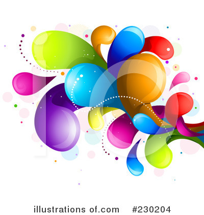 Rainbow Background Clipart #230204 by BNP Design Studio