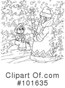 Coloring Page Clipart #101635 by Alex Bannykh