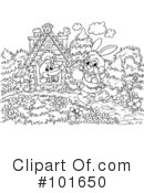Coloring Page Clipart #101650 by Alex Bannykh