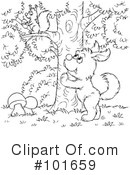 Coloring Page Clipart #101659 by Alex Bannykh