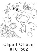 Coloring Page Clipart #101682 by Alex Bannykh
