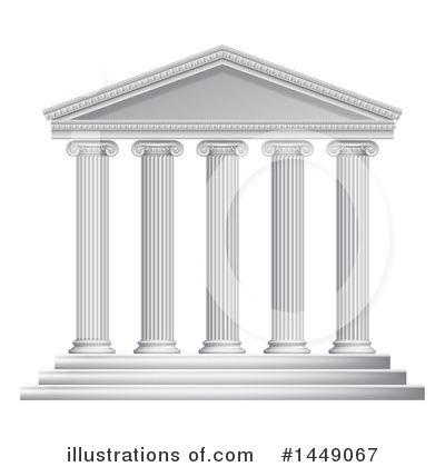 Columns Clipart #1449067 by AtStockIllustration