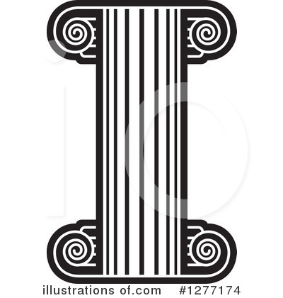 Royalty-Free (RF) Column Clipart Illustration by Lal Perera - Stock Sample #1277174