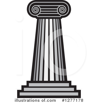 Royalty-Free (RF) Column Clipart Illustration by Lal Perera - Stock Sample #1277178