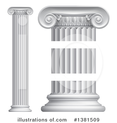 Royalty-Free (RF) Column Clipart Illustration by AtStockIllustration - Stock Sample #1381509