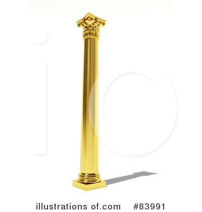 Royalty-Free (RF) Column Clipart Illustration by Mopic - Stock Sample #83991