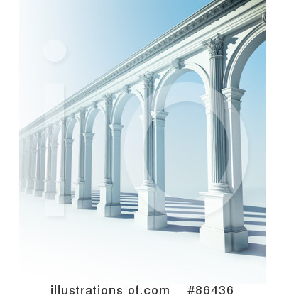 Royalty-Free (RF) Columns Clipart Illustration by Mopic - Stock Sample #86436