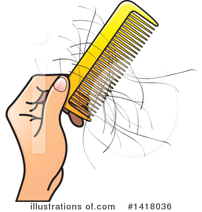 Royalty-Free (RF) Comb Clipart Illustration by Lal Perera - Stock Sample #1418036