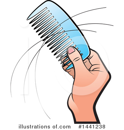 Royalty-Free (RF) Comb Clipart Illustration by Lal Perera - Stock Sample #1441238