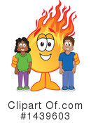 Comet Mascot Clipart #1439603 by Mascot Junction