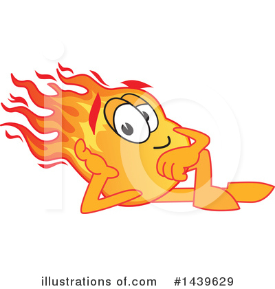 Royalty-Free (RF) Comet Mascot Clipart Illustration by Mascot Junction - Stock Sample #1439629