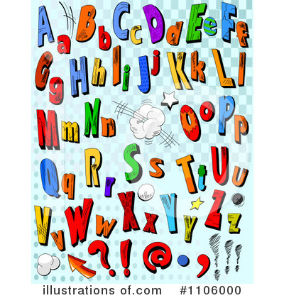 Alphabet Clipart #1106000 by Pushkin