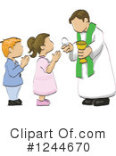 Communion Clipart #1244670 by David Rey